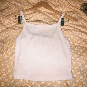Urban outfitters white halter tank top